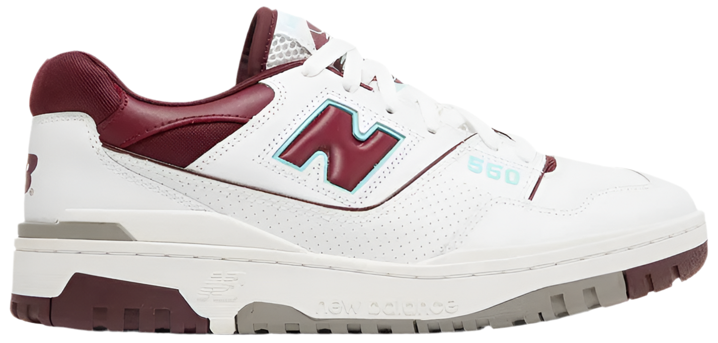 New balance 550 ‘burgundy turquoise