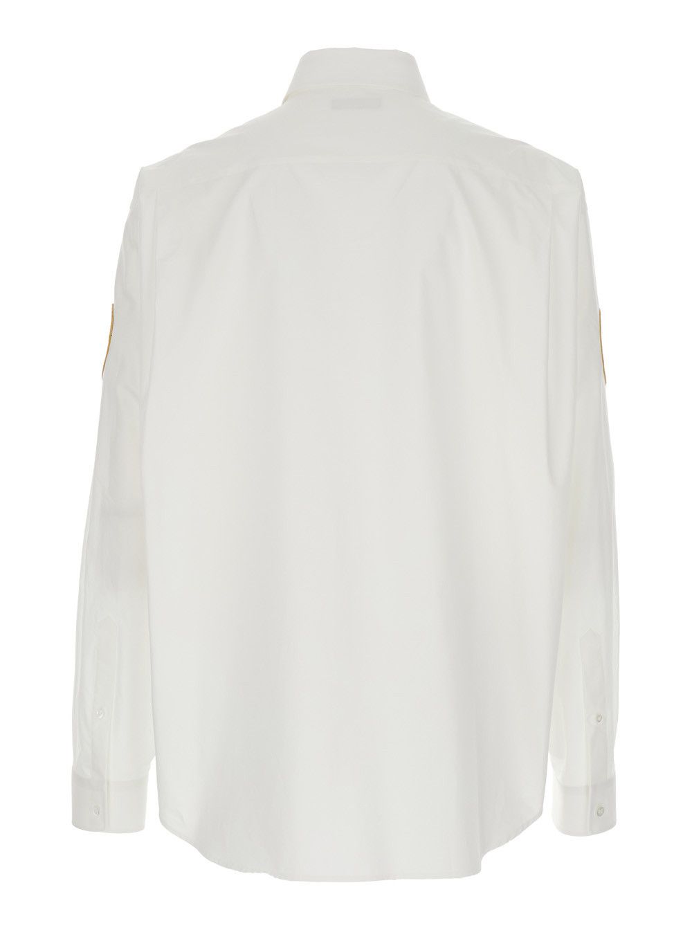 Balenciaga Cream Casual Button Down Shirt