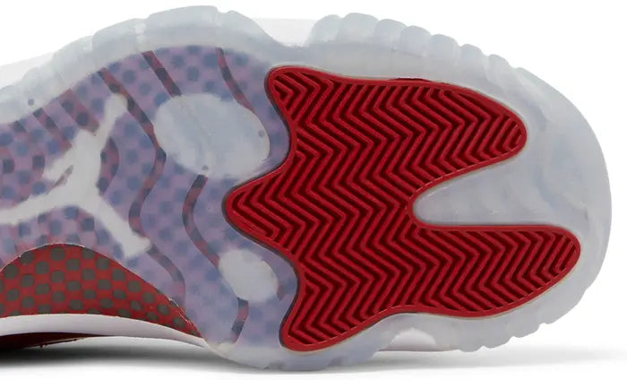 Air Jordan 11 Retro cherry red white